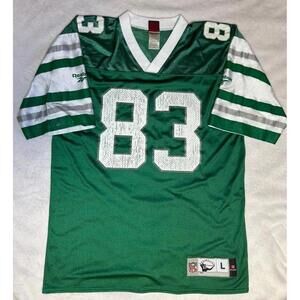 Vintage NFL Philadelphia Eagles Vince Papale Reebok Throwback Jersey Size Large